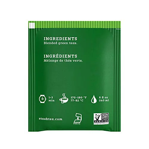 100 of Tea Tea Premium Tea, Box Green Bags Stash