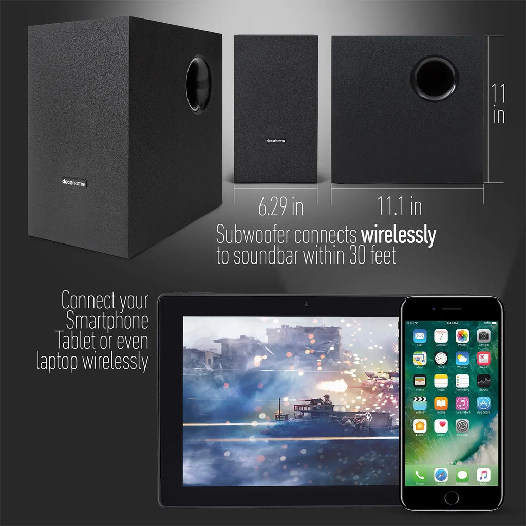 4K HDR with Smart (2020) TV Bundle 55" Soundbar Deco Curved UN55TU8300 UHD Gear Home Theater