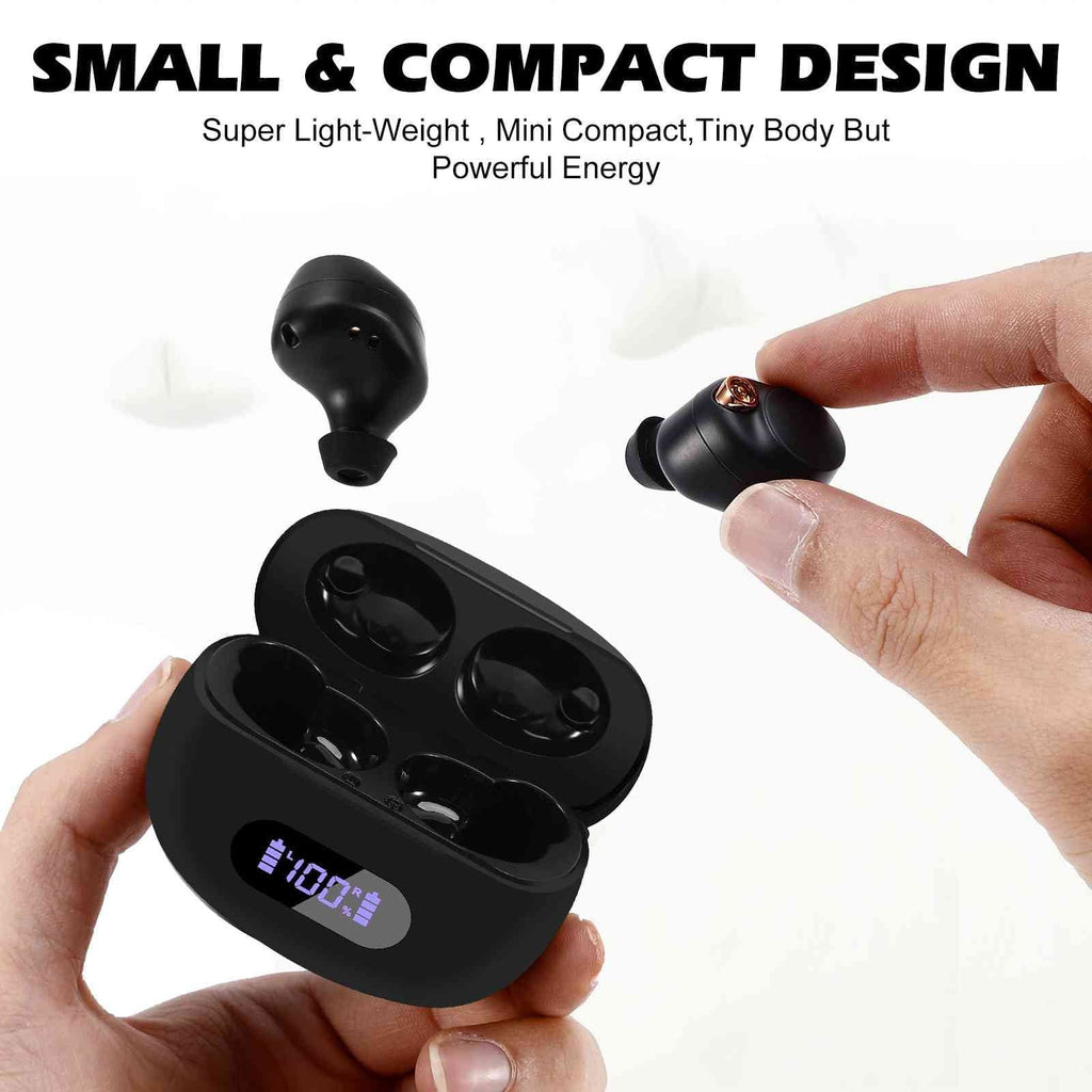 Black, Wireless Resistance, Earbuds Bluetooth Bass Balanced, UrbanX with Dual Boost 5.2 Bluetooth + Pro Connect, True Lenovo K12 liquid Charging Compatible Case, Connection, IPX5
