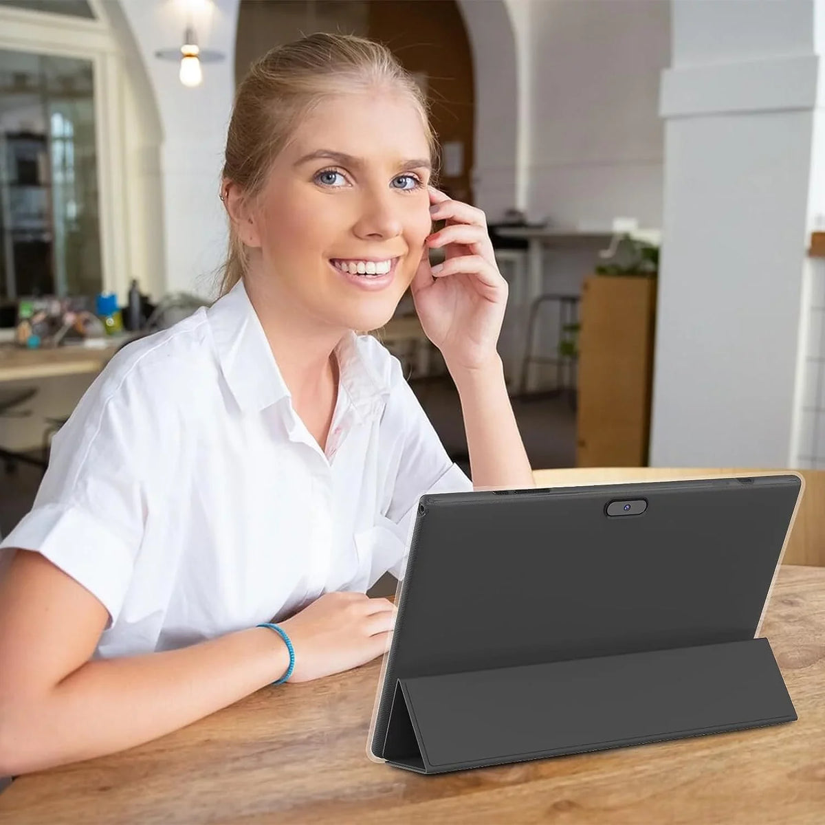 RAM+64GB FHD Film, Tablet, ROM 8MP Inch in Dual with 10" Tablets, Processor, 10.1 4GB Newest Keyboard/Mouse/Case/Stylus/Tempered Android Quad-Core Camera 6000mAh Tab 11 1 PC Tableta 1280*800 2 Battery