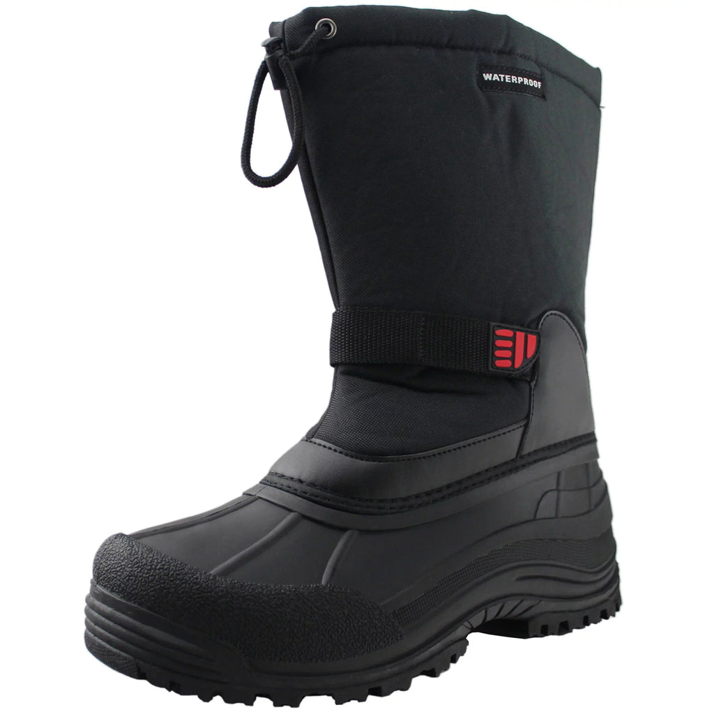 Boots Winter 11.5 Anti-Slip Male Snow Waterproof Adult Boots dimension Tanleewa Shoe Insulated Men's