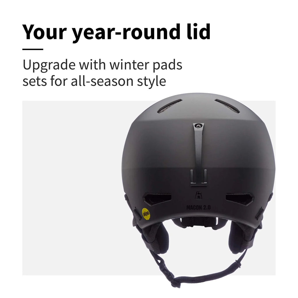 Macon Black Bern, 2.0 Matte Helmet Small Multisport