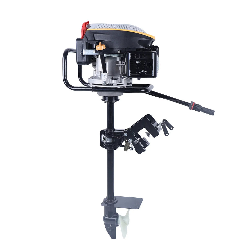 4 Boat Stroke Outboard System 225 with Engine Single Air Heavy Cylinder Engine CC Fishing Ignition Engine 3600 Marine Duty 9 HP Boat Miumaeov TAS Motor Cooling r/min