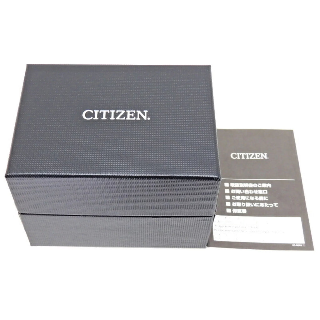 Citizen Eco-Drive (Good) Men's Steel Watch (J810-S115973) Pre-Owned Dial AW1585-55L Blue Stainless