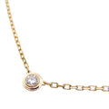 750 Yellow Amour Ladies Pre-Owned SM Necklace Diamond Gold Cartier 0.09ct (Good) B7215800