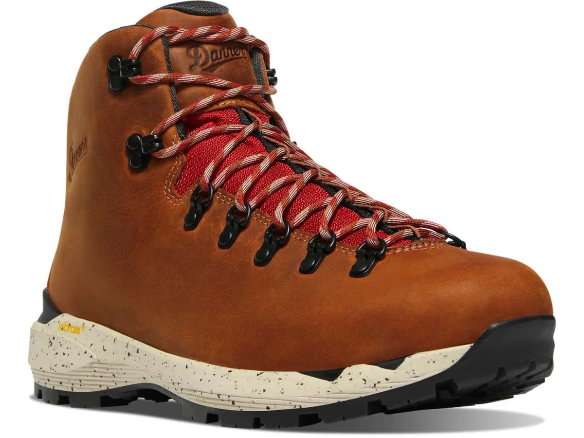 Men's, Danner Mountain Brown/Rhodo 600 Evo GTX 62 - 9.5D, Mocha Boots Red, 4.5in