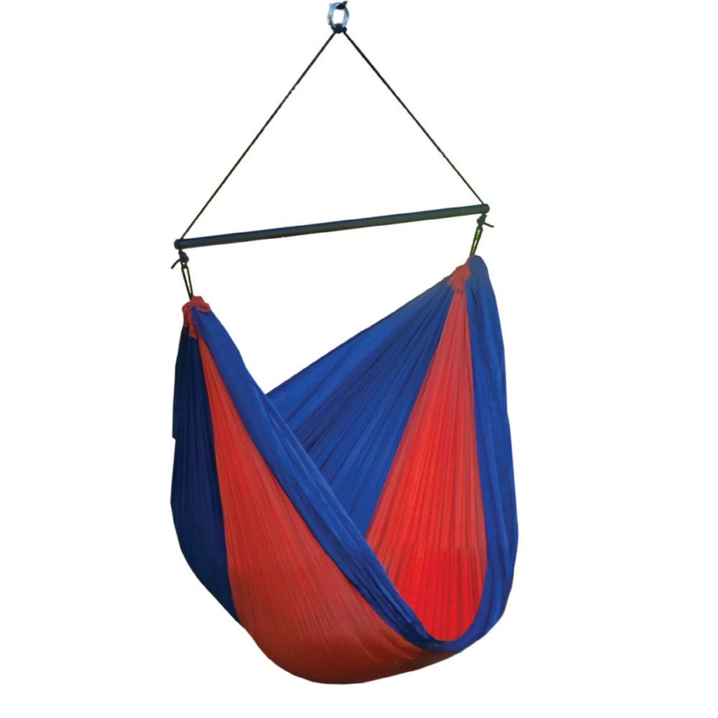 Blue Red Chair 60" Collection Traveler Polyester Hammock The Hamptons and