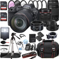 USM Memory + Filters RF R6 Lens f/4 42pc F/4-5.6 Camera 24-105mm f/1.8 Tripod is RF + + with EOS L Bundle Mirrorless Canon + 128GB 75-300mm III Digital + Lens STM Case + Lens 50mm