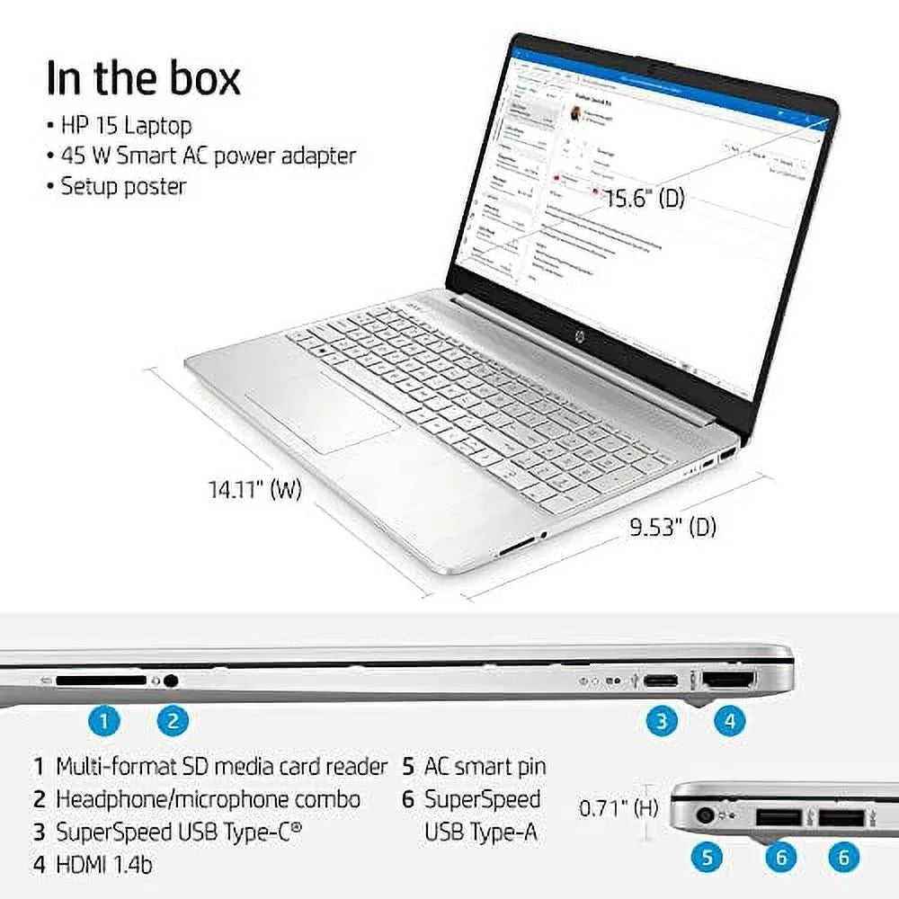 9+ Newest 6, 15.6’’ HP Graphics, Iris SSD, Intel Screen 512GB 11+Marxsolcables Core i5-1135G7 Battery, Quad Webcam, 4.2GHz), 2023 RAM, 8GB Laptop, (Beat Winows i7-1065G7,Upto WiFi FHD Xe Hours HD