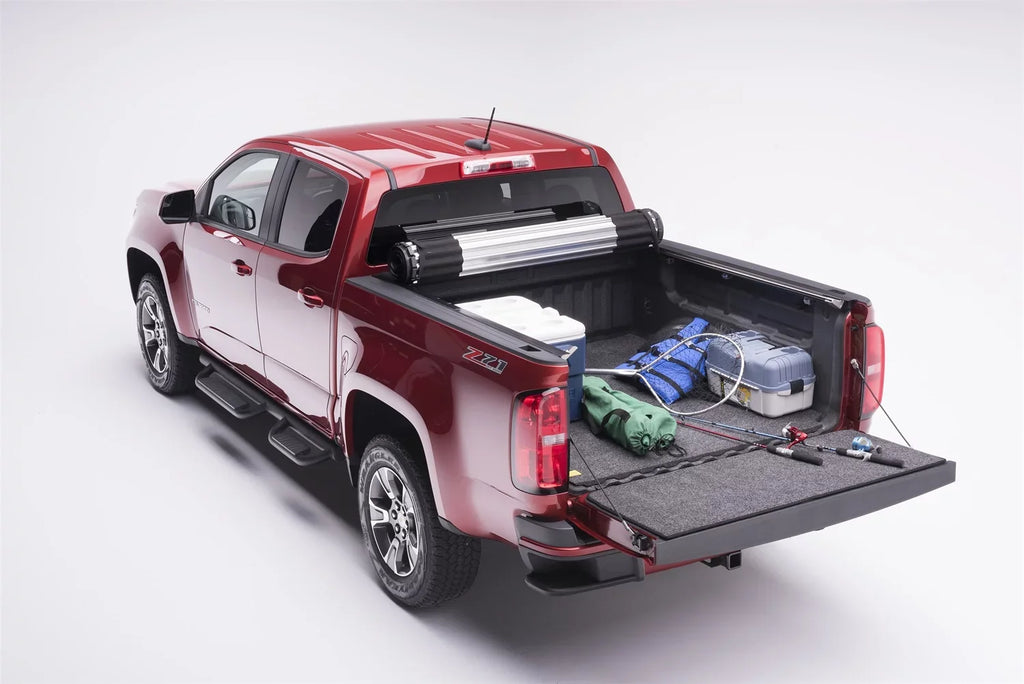 with Bed BMB15CCS Compatible Mat Charcoal - Bed Canyon, Grey | Colorado/GMC Chevrolet RealTruck Classic BedRug w/Drop-In 2022 Liner, 2015 5" by