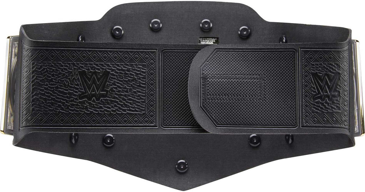 WWE with Showdown Metallic Sideplates Belt Title Role-Play Championship WWE Championship,