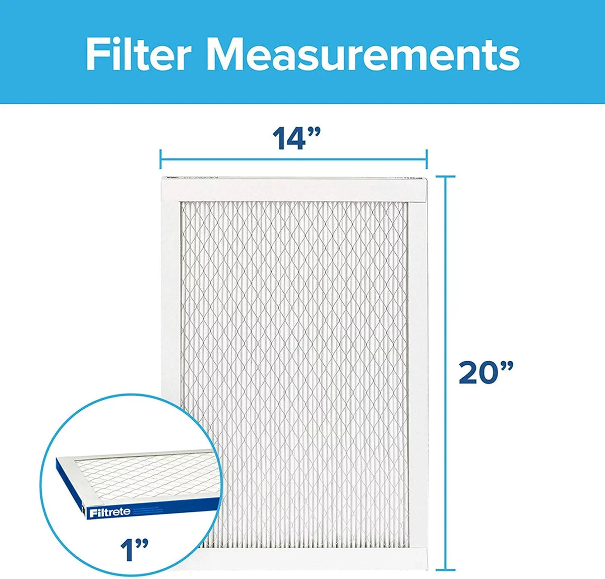 Living 2200, x 13.81 (exact 19.81 Allergen, dimensions Elite 14x20x1, MPR Healthy 6-Pack Filter, AC x Furnace Filtrete Air 0.78)