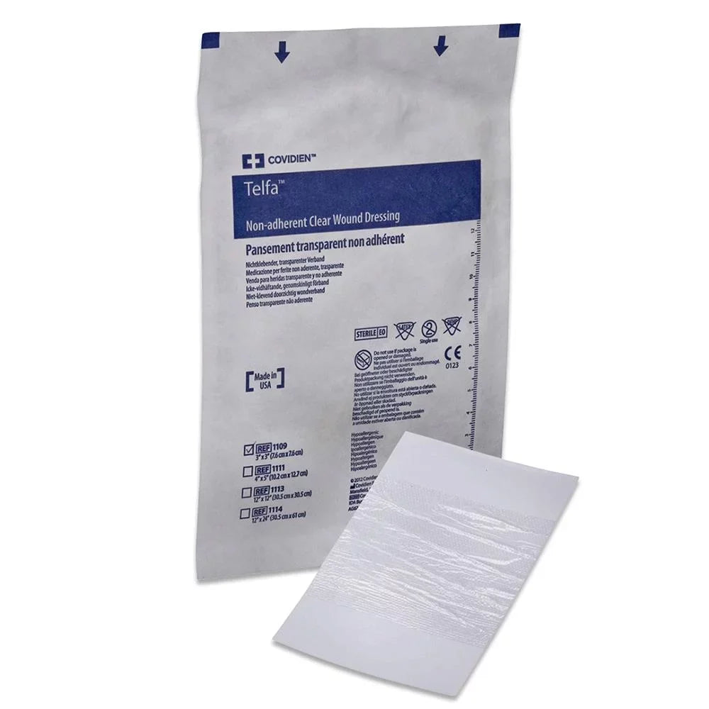 Box 25 Dressing 1113 Clear Telfa of Non-Adherent
