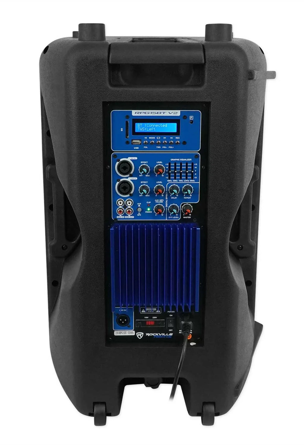 Link Bluetooth RPG15BT Wireless (2) 15" Rockville Restaurant For Speakers+Mounts