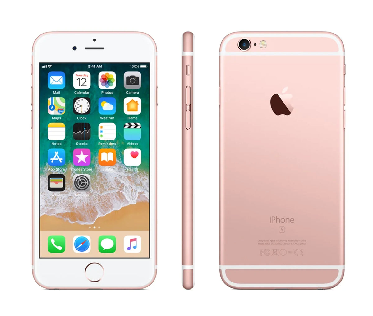 Gold iPhone Rose 16GB (Used) Wireless) 6s (Cricket