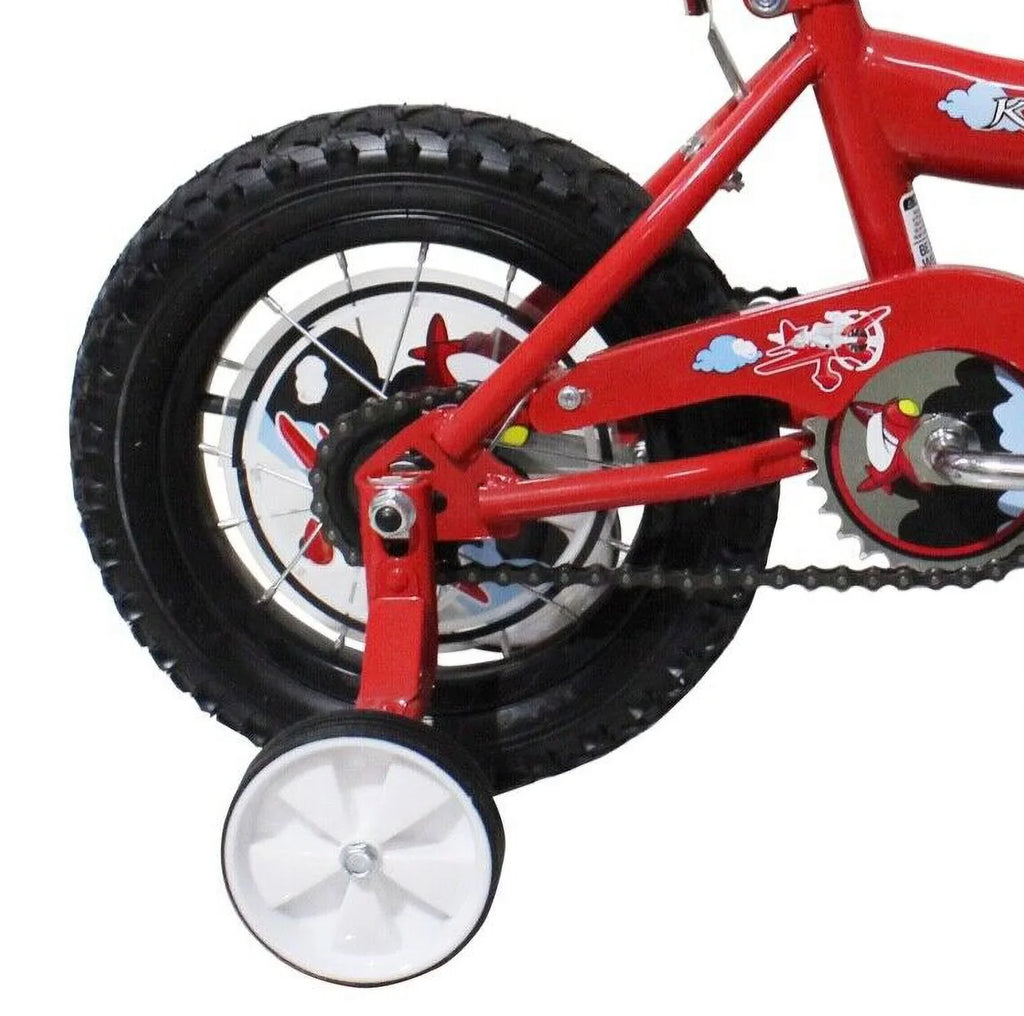 Kidco Red 12" Boys' BMX Micargi Bike,