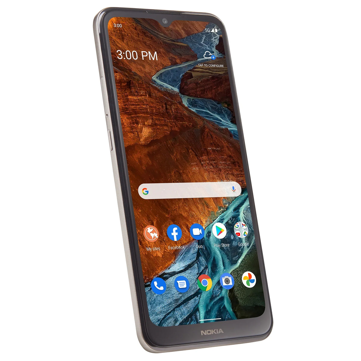 Smartphone Prepaid 64GB, Mobile Nokia - G300, Black Simple