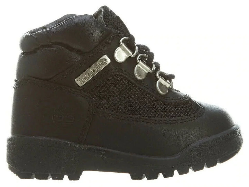 BS379 Shoes Field (6.5) Baby Leather 15806 Black Toddler Timberland Boot & Mesh