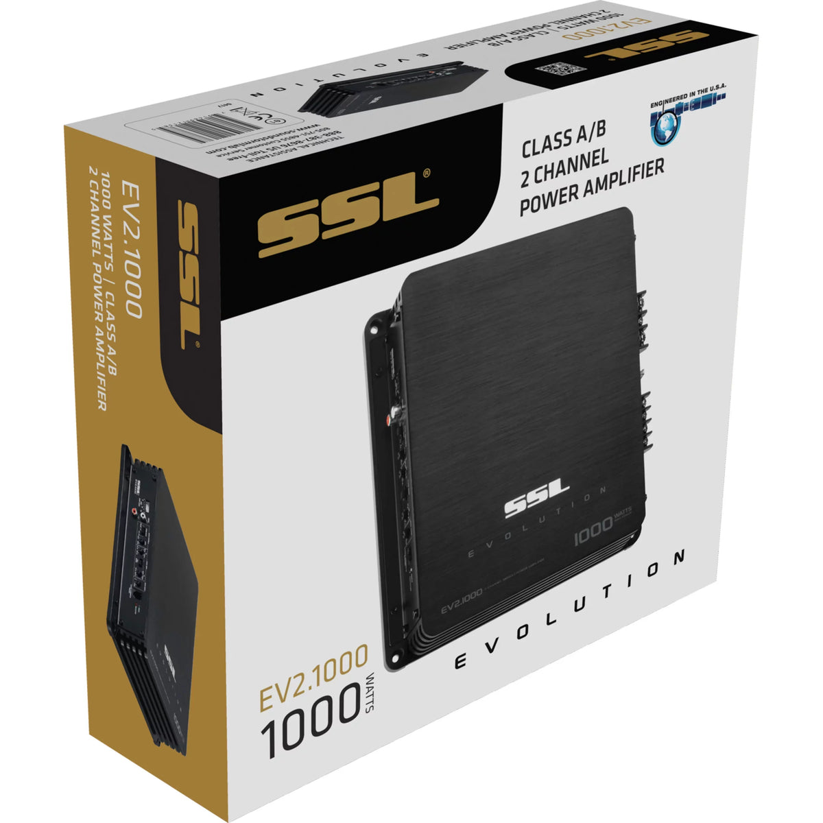 High Crossover, Amplifier Hook Pass Laboratories Level Ohm, High/Low Audio High/Low 2 To Car 2/8 Series Subwoofer Full Stereo Channel, Sound Evolution Inputs, EV2.1000 Output, and Storm - 1000 Range,
