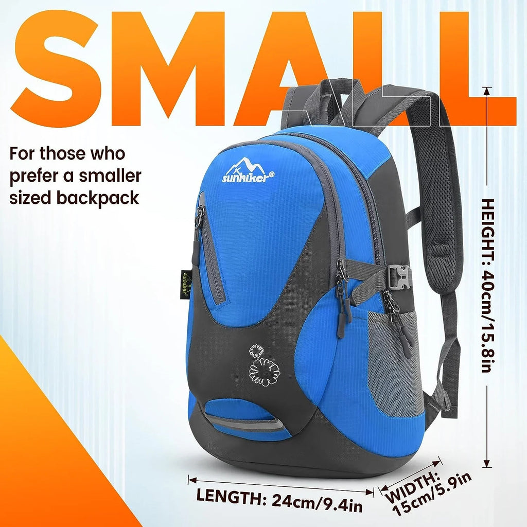 liquid Backpack Travel Hiking Cycling Backpack Resistant sunhiker Small M0714 Daypack Lightweight Blue SMALL