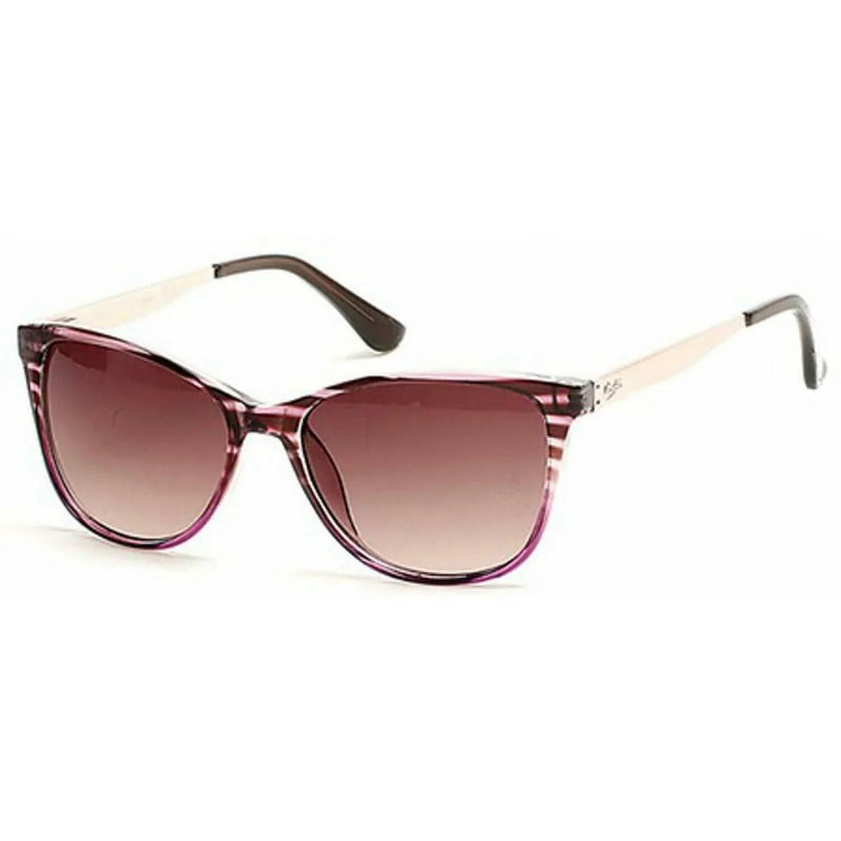 Candies Brown Gradient CA 83F 1011 Sunglasses / Violet/Other