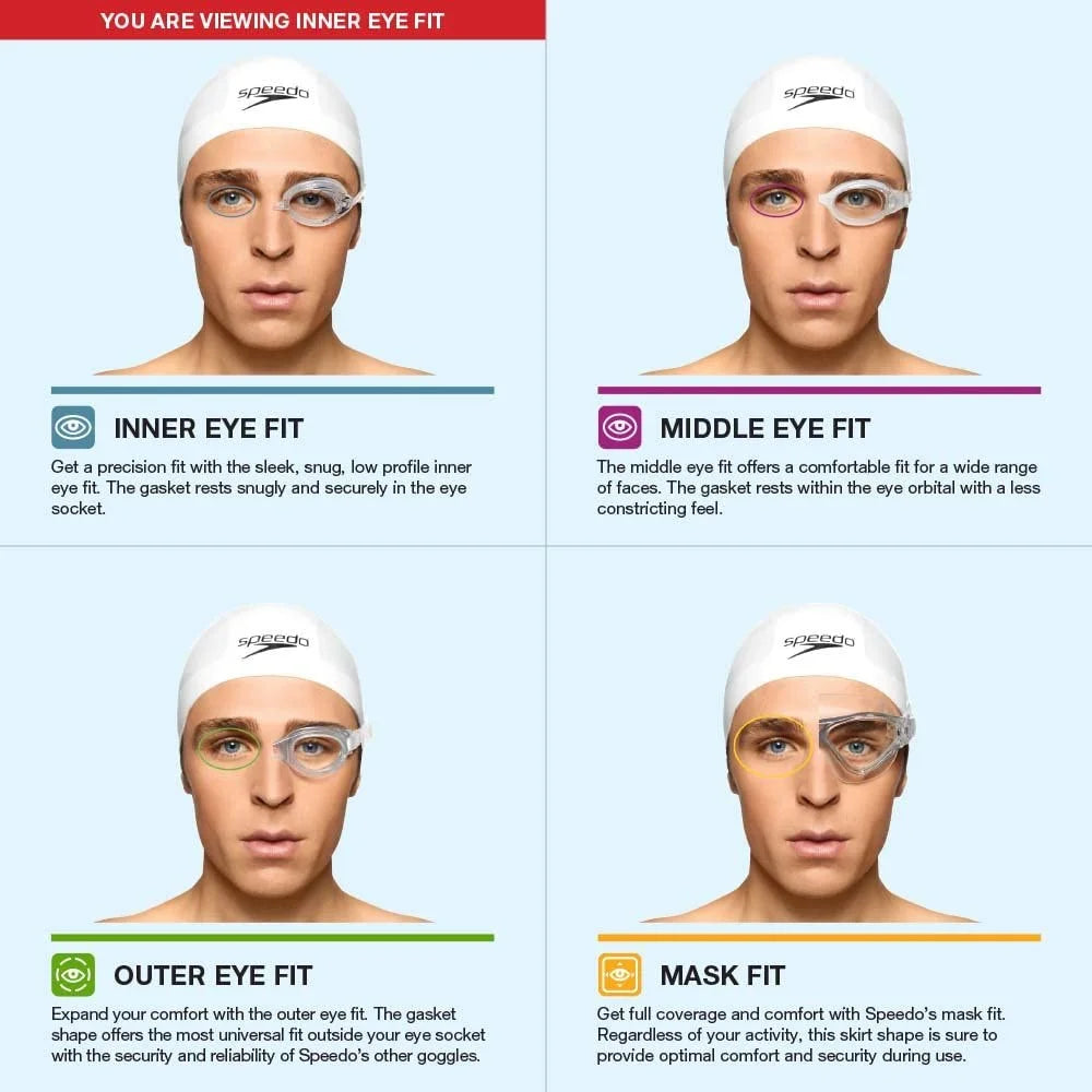 Mirror Speedo Goggles HYPER FLYER