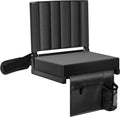 Chair with and Holder Shoulder Stadium Seat for SPECSTAR Cup Bleacher Support, Bleachers Folding Portable with Back Strap
