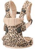 Cotton BabyBjorn Mix, One, Beige/Leopard Baby Carrier