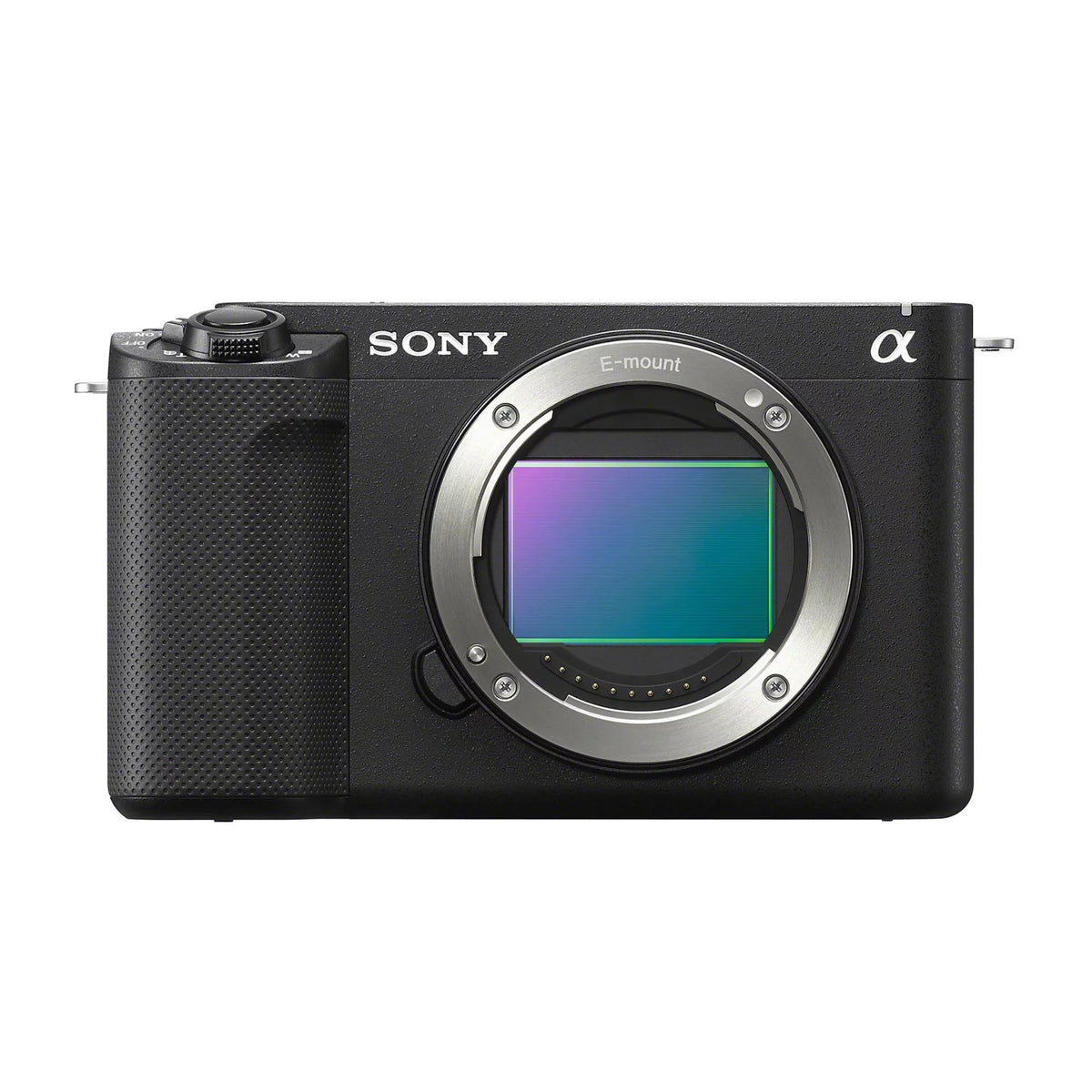 ZV-E1 Mirrorless 50mm Lens, Grip, Camera Alpha Kit and Mic with (Black)