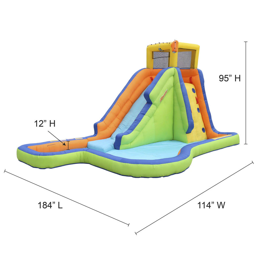 Park Soak 'N Inflatable Banzai liquid Slide Part Splash