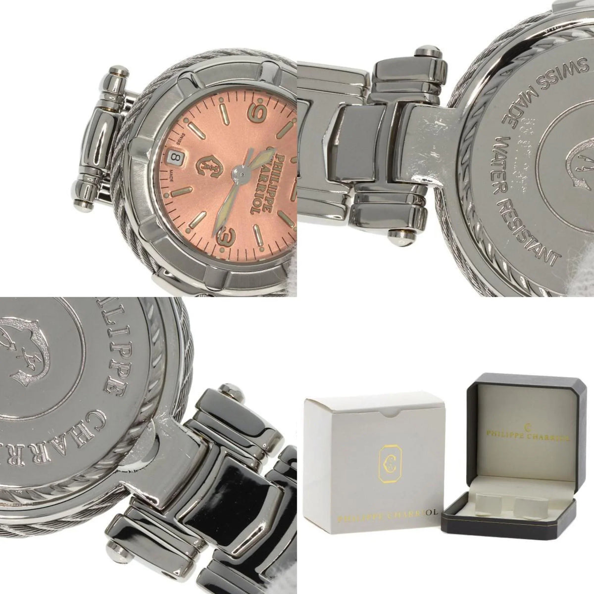 CHARRIOL PHILIPPE (Good) Watch Steel/SS Ladies Celtic Philippe Pre-Owned Stainless Charriol 53.97.2617