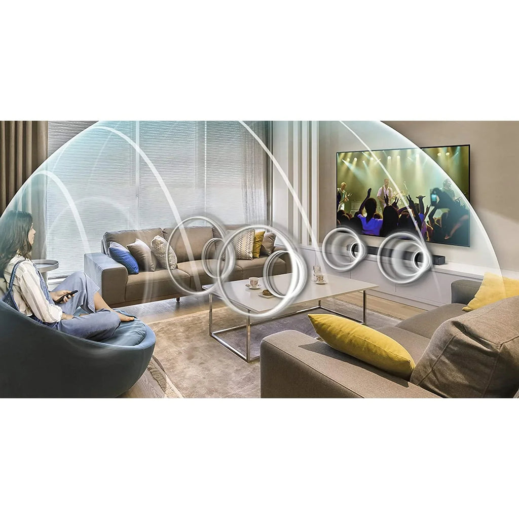 Dolby 3D Sound and Audio with DTS Restored Surround HWT650 Virtual:X Soundbar (Refurbished)