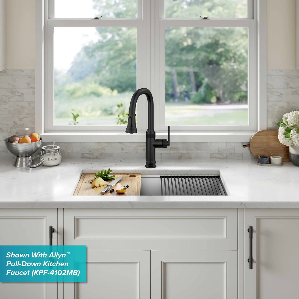 with Gauge 28Undermount Workstation Kore Kitchen Steel Accessories Stainless Single 16 Bowl Sink Kraus