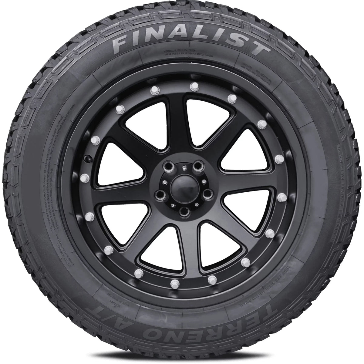 Range 120R E Terrain 10 Light Truck A/T Tire LT235/85R16 235/85/16 Terreno SUV Only) Load All All Finalist Season (Tire Ply