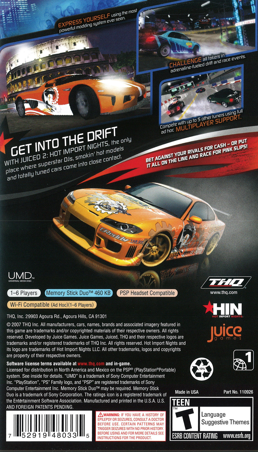 Juiced 2: Import Nights Hot