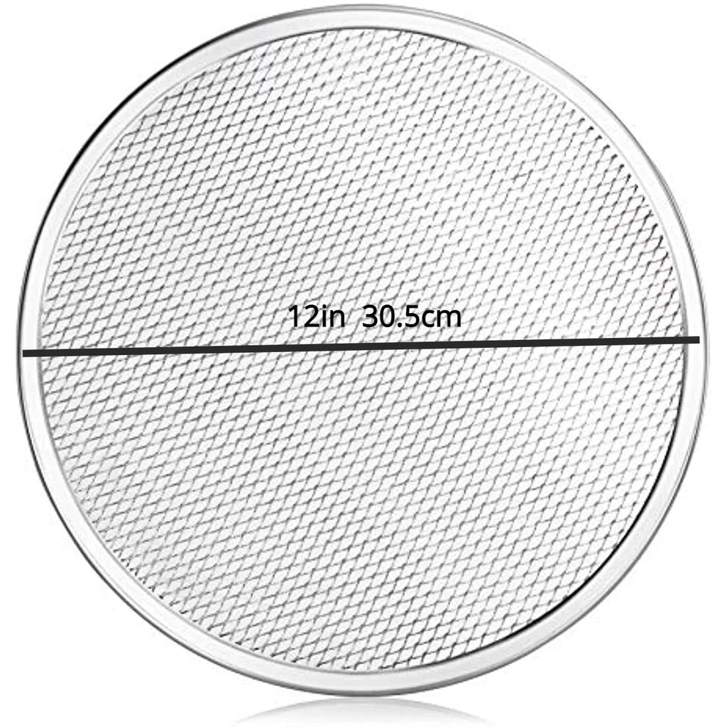 Bakes For Restaurants, Aluminum Baking Screen, 1pc, Pizza Seamless & Perfect Baking Kitchen Pizza Gadgets, & Evenly Aluminum Restaurant-Grade Bake Kitchen Pizza Shortens Pizzerias Time! Tools, Screen,