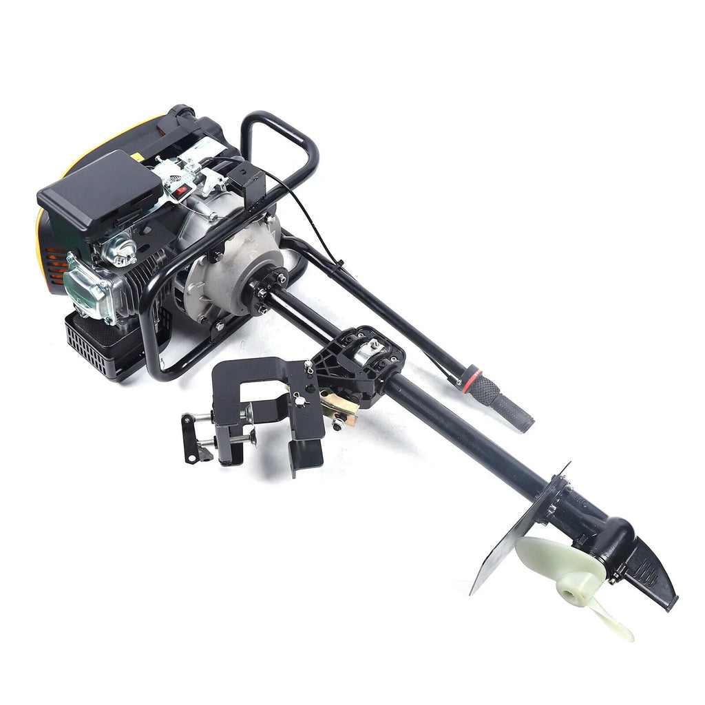 4 Boat Stroke Outboard System 225 with Engine Single Air Heavy Cylinder Engine CC Fishing Ignition Engine 3600 Marine Duty 9 HP Boat Miumaeov TAS Motor Cooling r/min
