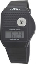 Impaired English for Men Watch Talking Loud Band Plastic Model for Five use Atomic Senses Women Sound Talking to Easy - 1026 Visually Blind Clock Seniors -