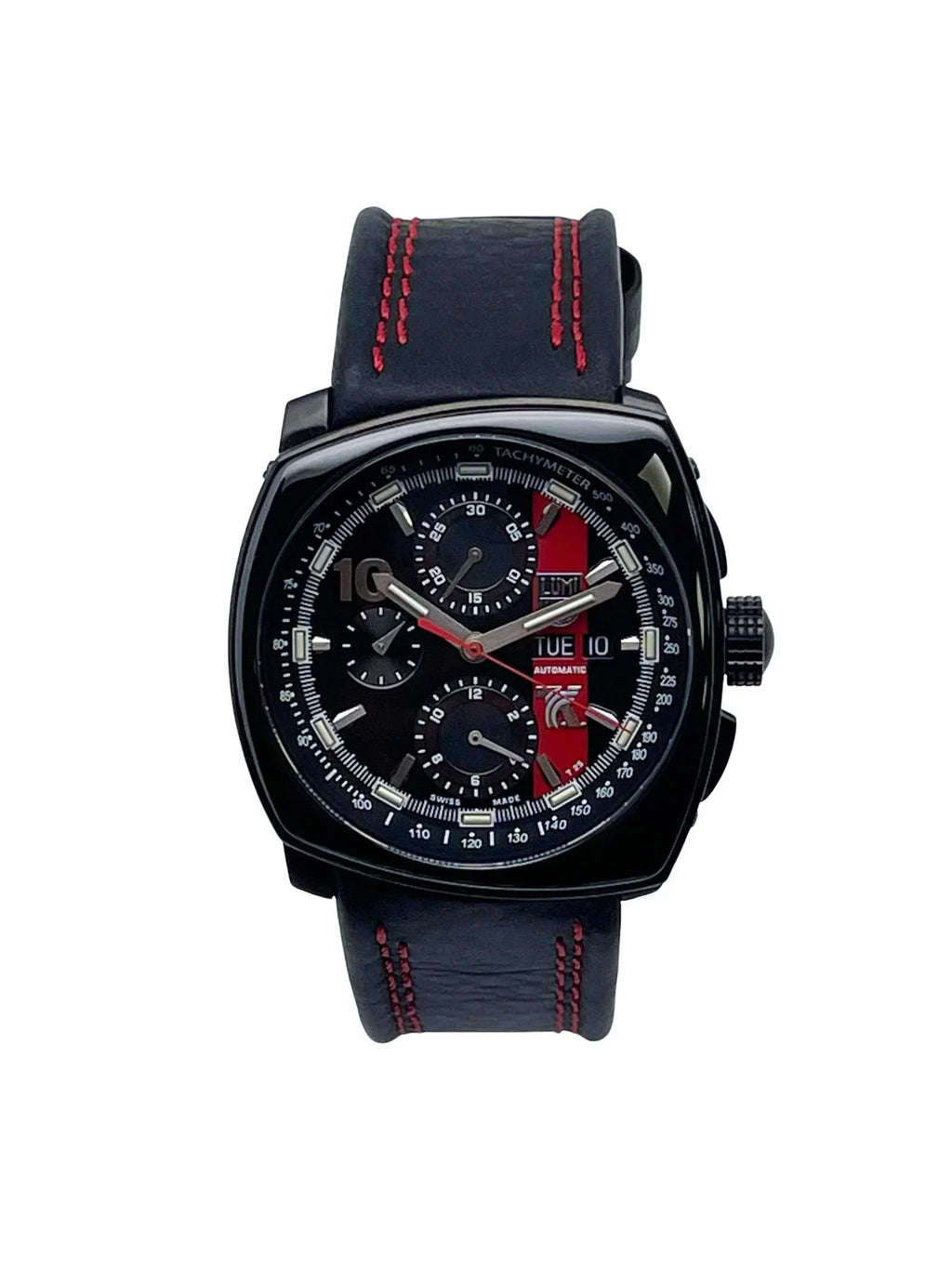 Black Kanaan Limited Dial Watch XL.1181 Automatic Men Edition Tony Steel