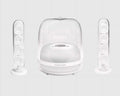 '- 4 Harman 2.1 Bluetooth Refurbished HKSOUNDSTICK4WAM-Z System, Wireless White Speaker Restored SoundSticks Certified Kardon