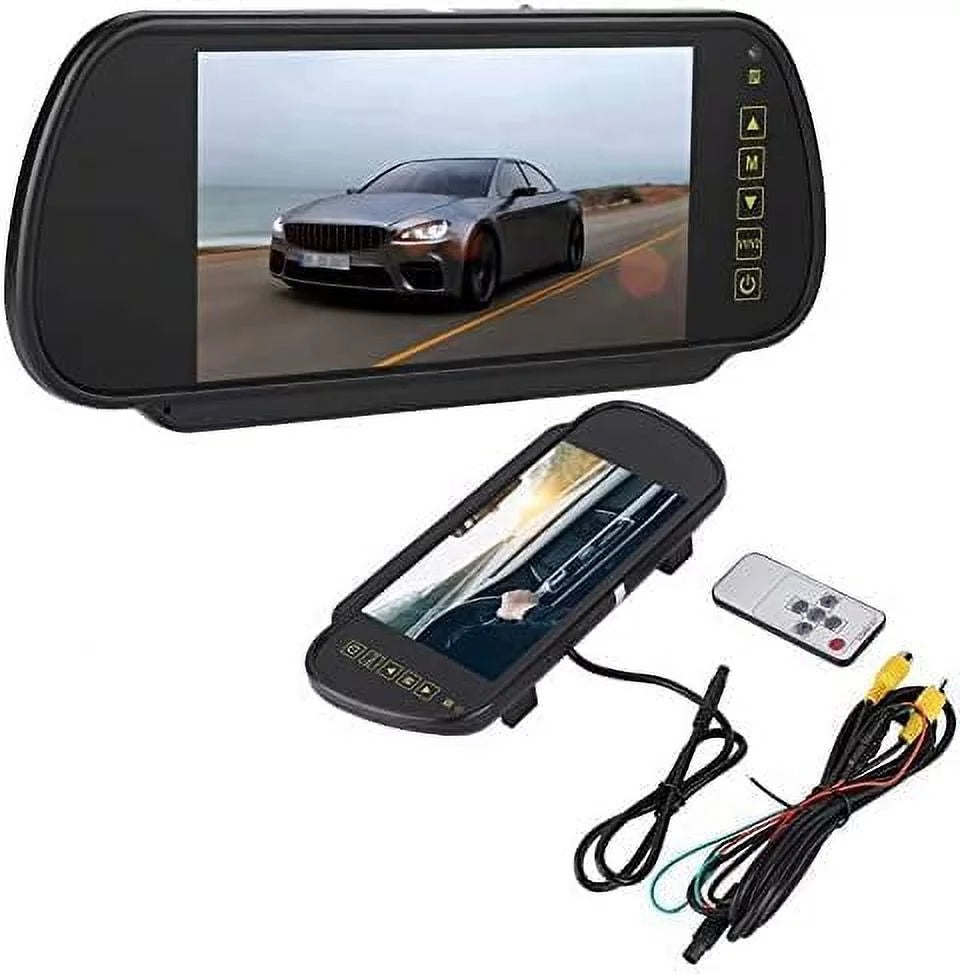 Rear Car View for Parking Inch Screen Bileeko Monitor 7 Mirror Vehicle LCD