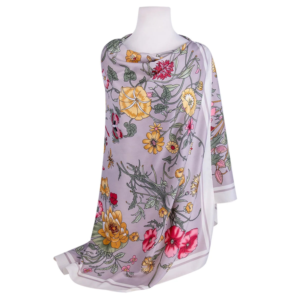 (130 130 STP Wedding Beige Wrap and 51x51'' Women * Botany for Silk Shawl Tops Shawl for cm) Scarf GOODS Fashion Shawl Evening Travel