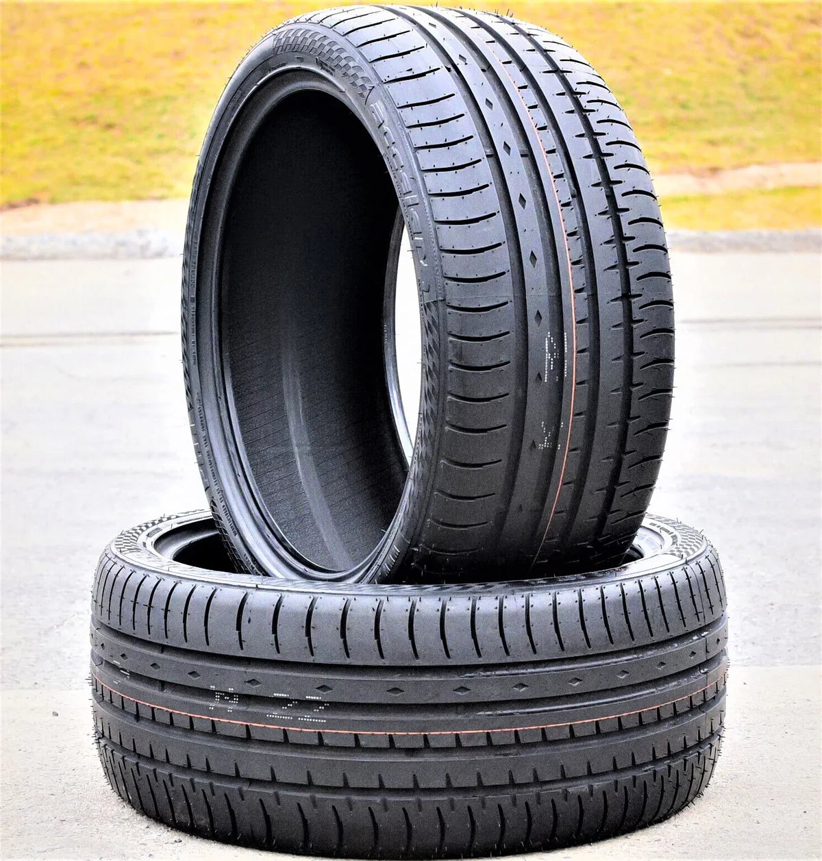 Performance Focus Titanium, Sport 235/40R18 Tires Fits: 235/40ZR18 2017-23 (TWO) Phi Accelera XL High A/S 2012-18 Pair 2 Civic 95Y Touring Honda of