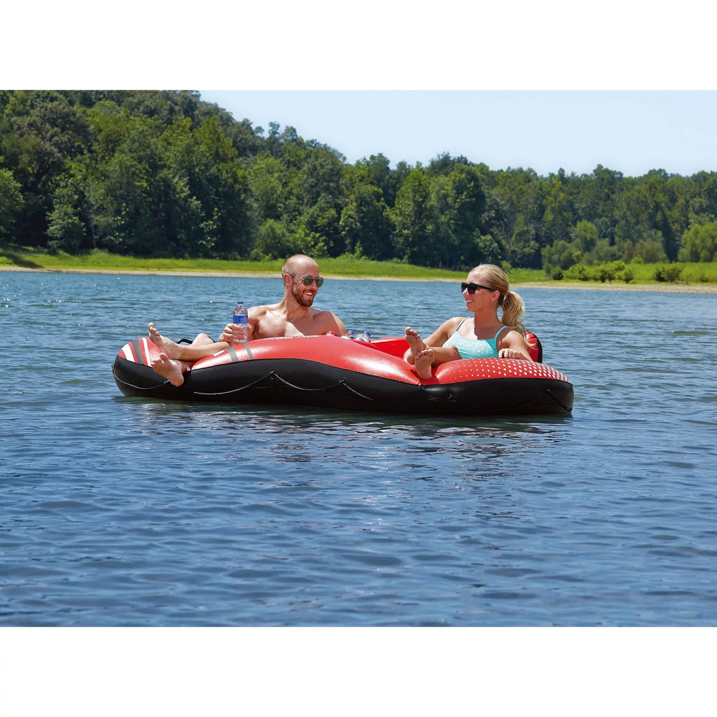 River Raft II Rapid Rider Trail Inflatable Tube Ozark