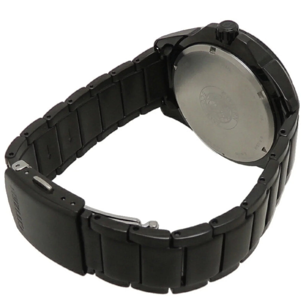 Citizen Eco-Drive (Good) Men's Steel Watch (J810-S115973) Pre-Owned Dial AW1585-55L Blue Stainless