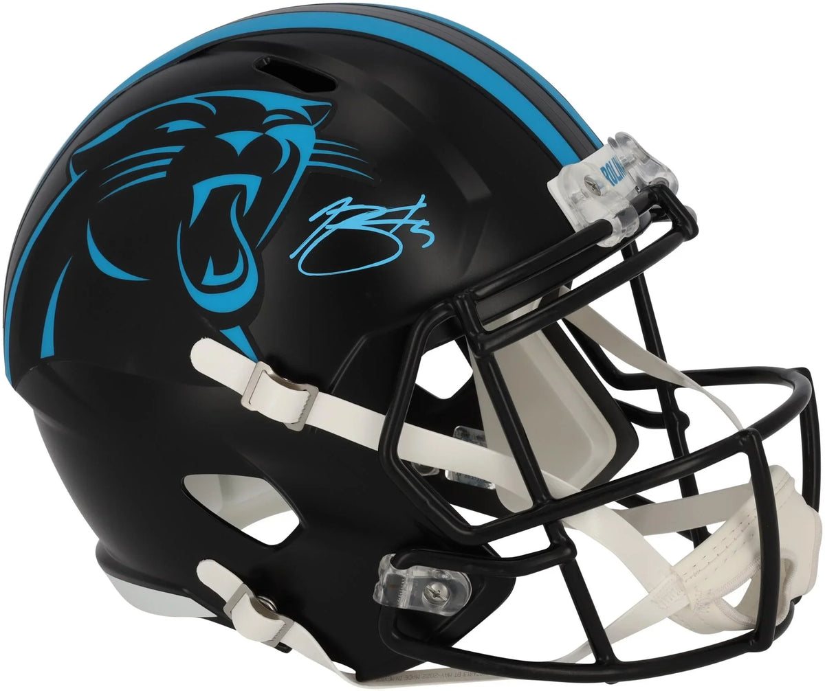 Speed Alternate Fanatics Replica Helmet - Panthers Carolina Riddell Bryce Young Certified Authentic Autographed 2022