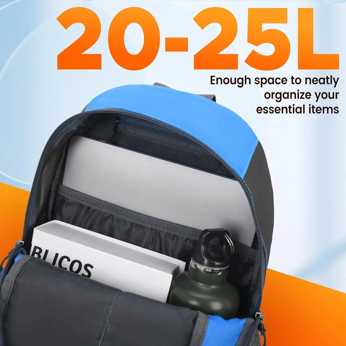 liquid Backpack Travel Hiking Cycling Backpack Resistant sunhiker Small M0714 Daypack Lightweight Blue SMALL