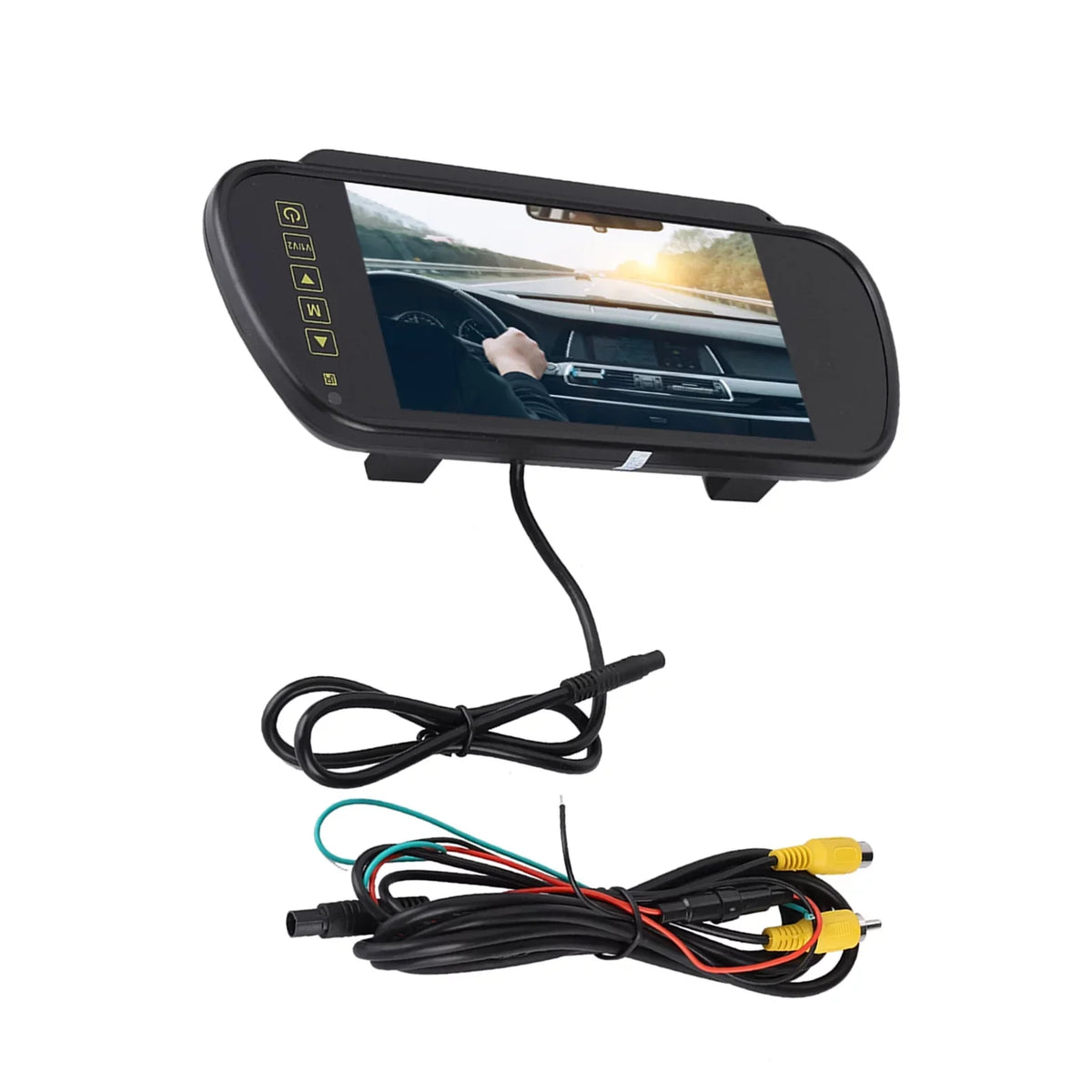 Camera View Mirror Auto Mirror Bracket Car Dimming Rearview Monitor Rearview 7inch Rear LCD With -