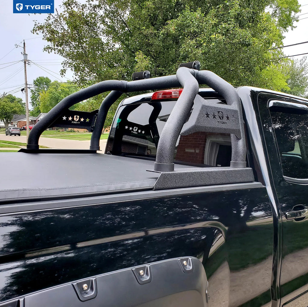 Tyger 2015-2024 with Compatible Textured | | Light Colorado Sport Bar Canyon Black TG-SB7C88518 Mount | Bar Roll Auto | Chevy GMC