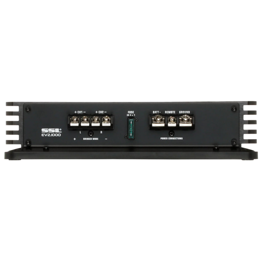 High Crossover, Amplifier Hook Pass Laboratories Level Ohm, High/Low Audio High/Low 2 To Car 2/8 Series Subwoofer Full Stereo Channel, Sound Evolution Inputs, EV2.1000 Output, and Storm - 1000 Range,